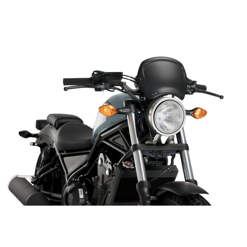 PLACA FRONTAL ABS HONDA CMX500 REBEL C/NEGRO MATE